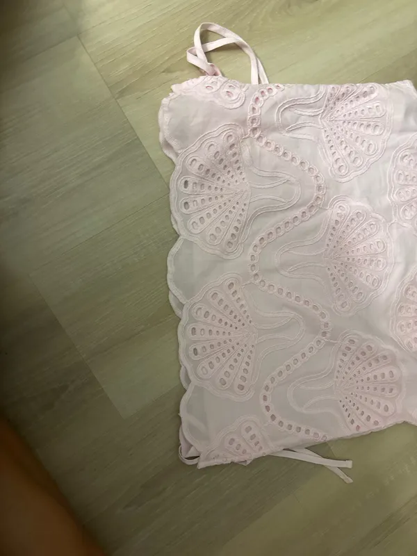 Seashell eyelit blouse  - Image 5