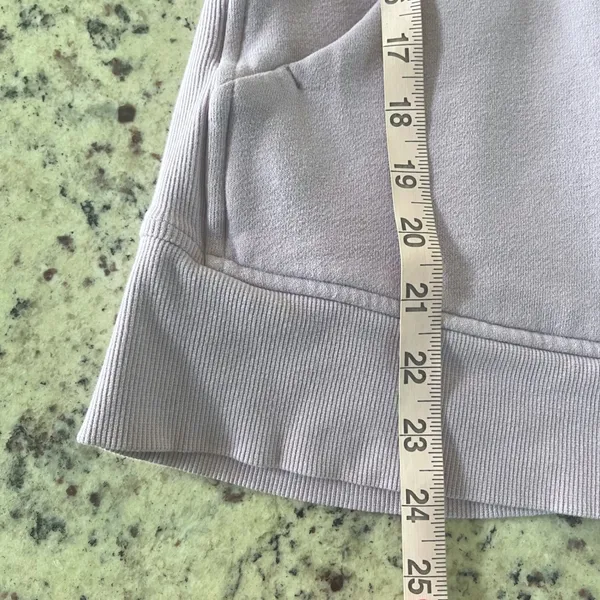 Lululemon Scuba Full Zip Hoodie Women 10 Purple Lavender Athleisure Thumbholes - Image 9