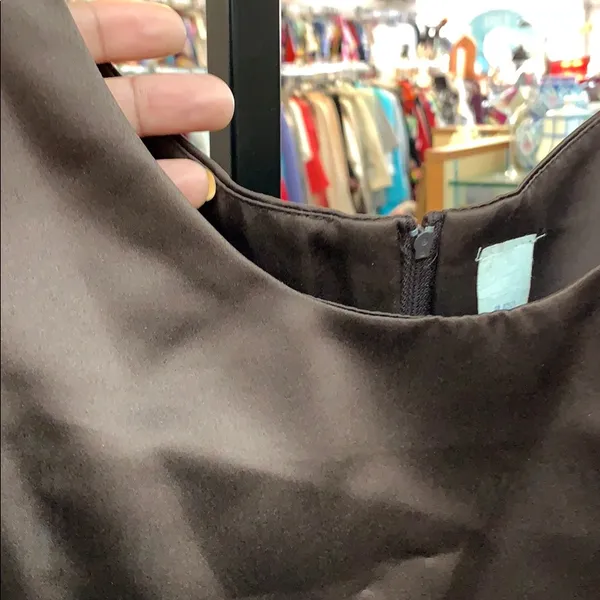 Chocolate brown dress Size 14 - Image 2