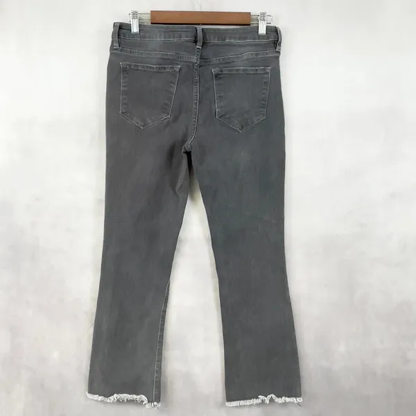 Free‎ People Jeans Womens 28 Straight Crop Street Modern Edgy Grunge OB714973B - Image 8