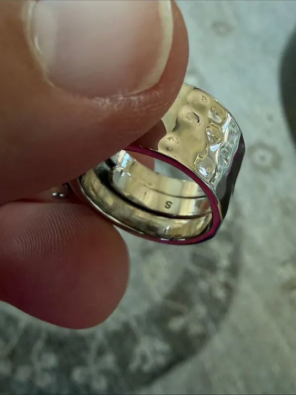 Miu Miu Pearl and Crystal Ring With Box - Image 5