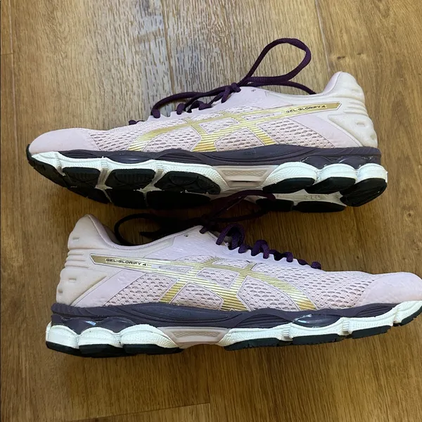 ASICS Women's Gel-Glorify 4 Pink/Purple l Running Shoes‎ Size 9.5 - Image 7