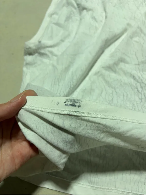 Lululemon White grey Sleeveless Muscle Tank Top - Image 5