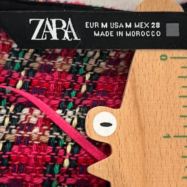 ZARA Twill Cropped Top Jacket - Image 4