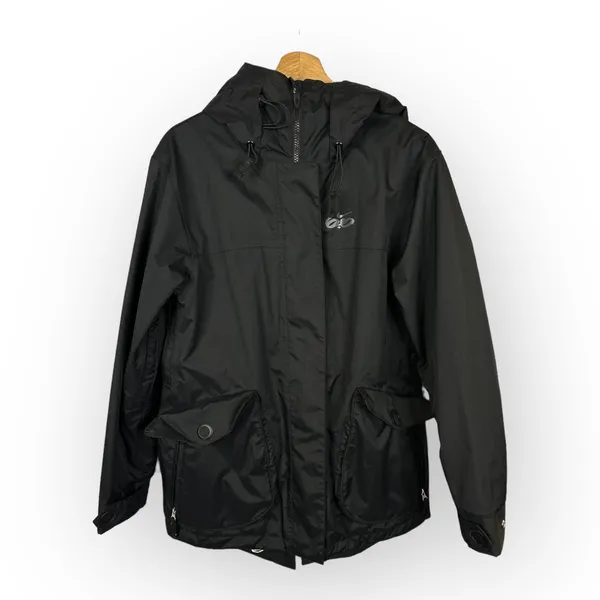 Nike 6.0 Womens size Medium Kesak Snowboarding Skiing Jacket Nylon Black 384696 - Image 2