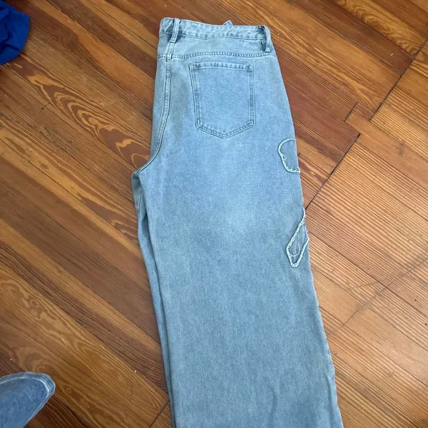 Bow jeans Blue Size XL - Image 2