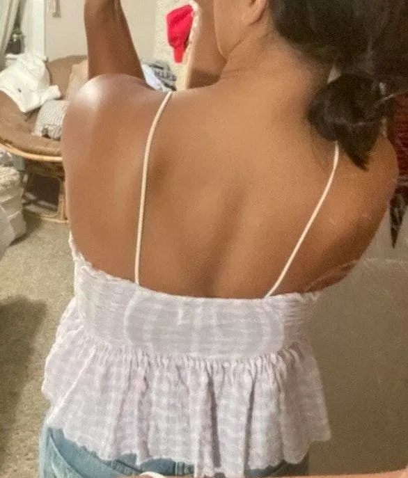 Urban Outfitters Peplum Crop Top - Image 2