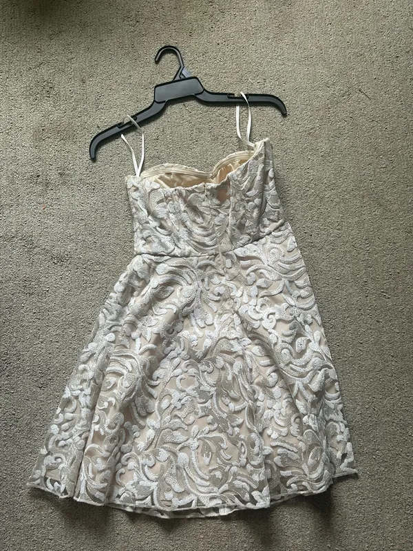 Strapless a. Drea dress White - Image 2