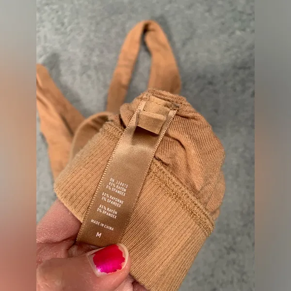 Skims Tan bra Bralette medium - Image 7