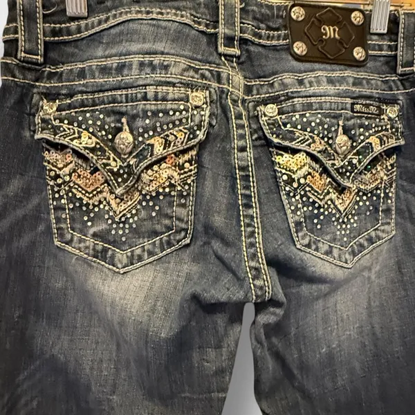 Miss Me Signature Rise‎ Boot Cut Jeans - Image 6