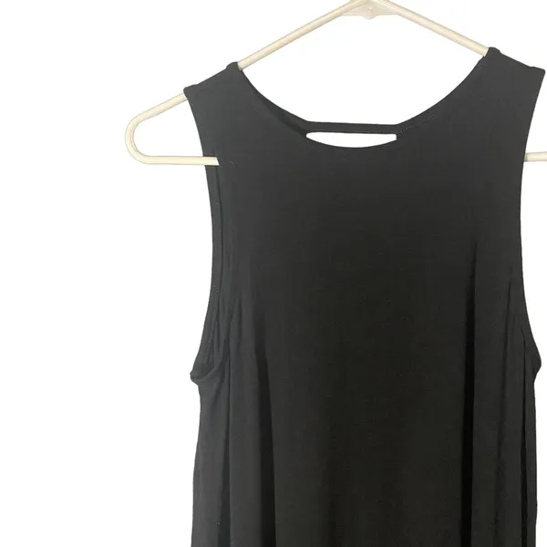 Mossimo Black Sleeveless Loungewear Comfy Sundress Women’s Small - Image 5