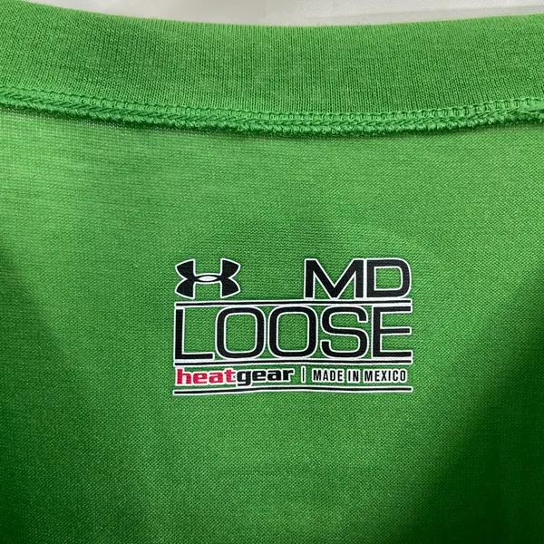 NWOT Under Armour‎ men’s green loose heat gear lightweight active shirt athletic - Image 3