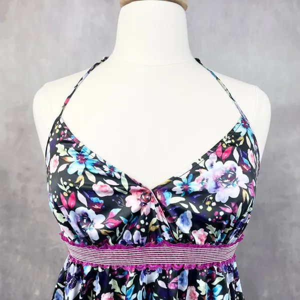 Venus Babydoll Dress Womens Large Stretch Flowy Boudoir Y2K Indie‎ Boho - Image 2