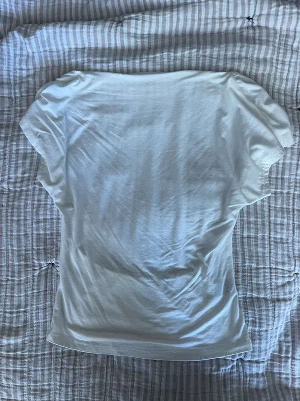 White Backless Top - Image 4