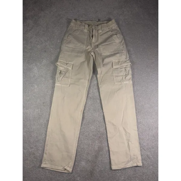 american eagle womens cargo pants straight leg Beige 2 reg - Image 3