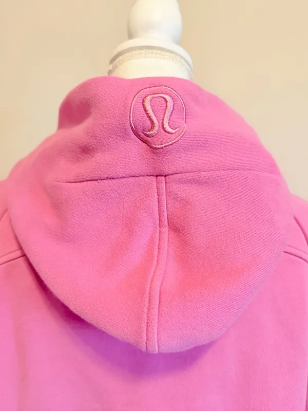 Lululemon Scuba Oversized Half-Zip Hoodie Pink size m/l women's - Image 12