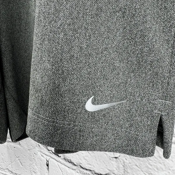 NWT Nike Shorts Women's XL Gray 5" Dri-FIT Training Loose DX6024-068 Athleisure - Image 3