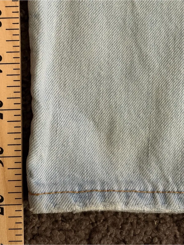Madewell The perfect vintage Jean Sz 26 high rise light wash Straight-Leg Jeans - Image 8
