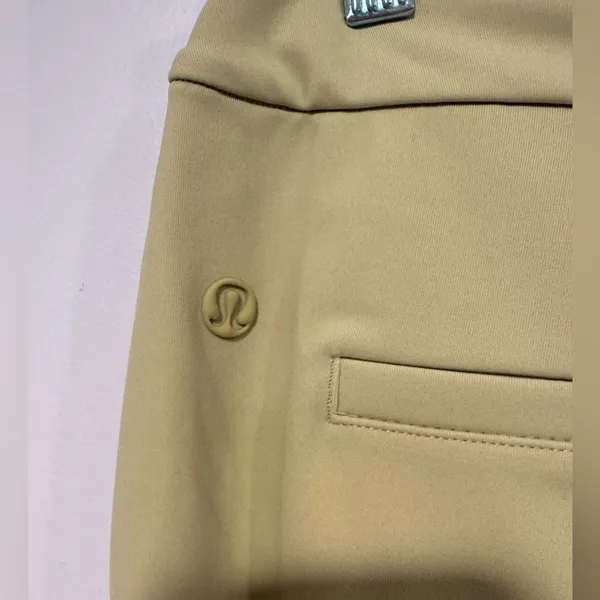 Tan lululemon wide leg‎ pull on dress pants - Image 3
