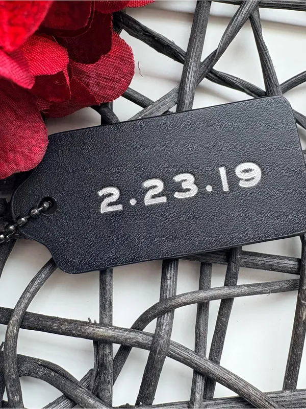 COACH White Leather HangTag - 2-23-19 - Image 2