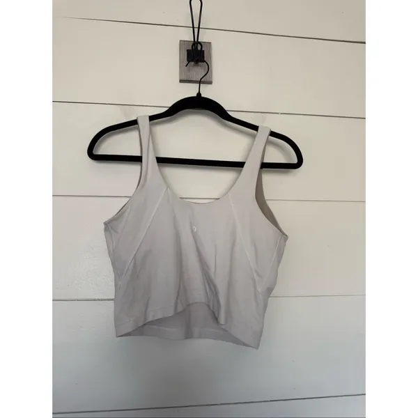 Lululemon Women’s 10 White Align Tank Top Athletic - Image 2