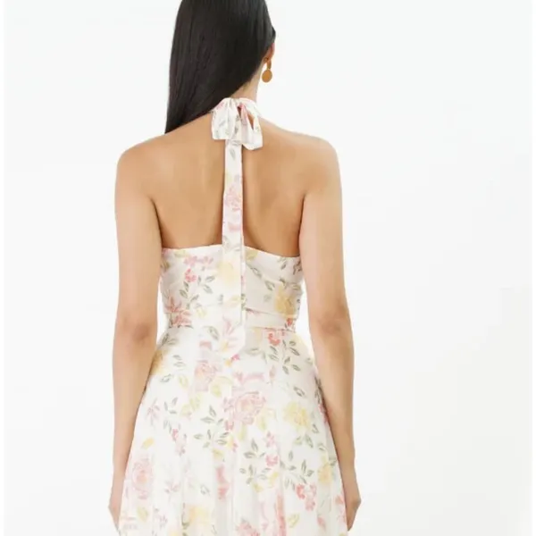 NEW NWT Yumi Kim High Demand Maxi Dress in Perfect Petal Floral Ivory XXS - Image 3