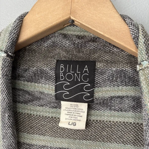 Billabong Drape Cardigan Size Large Aztec Boho Western Waterfall Coastal Cowgirl - Image 7
