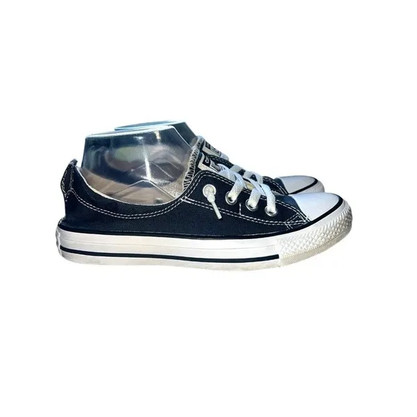 Converse Chuck Taylor All Star Shoreline Navy 7.5 Slip On Sneakers - Image 2
