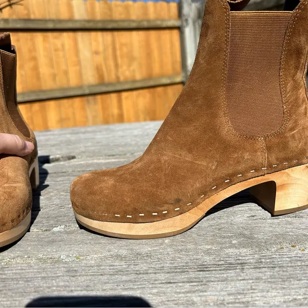 Loeffler Randall Women's Anabelle Clog Boot 5 Cacao‎ Brown Ankle Boots - Image 5