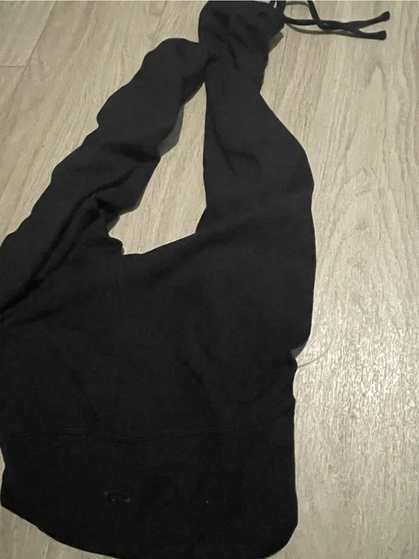 Champion Black Drawstring Hem Leggings - Image 3