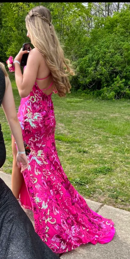 Pink Prom Dress - Image 2