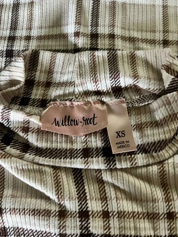 Willow + Root Top Tank Plaid - Image 3