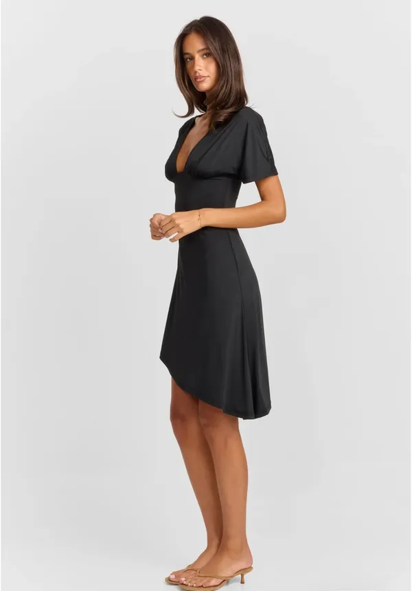 Sasha Therese WINNIE MINI DRESS BLACK - Image 2