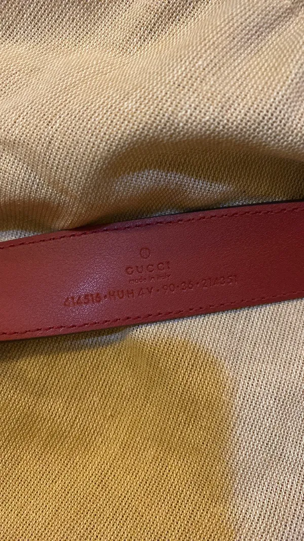 Gucci GG Supreme Marmont Belt size 90/36 - Image 4