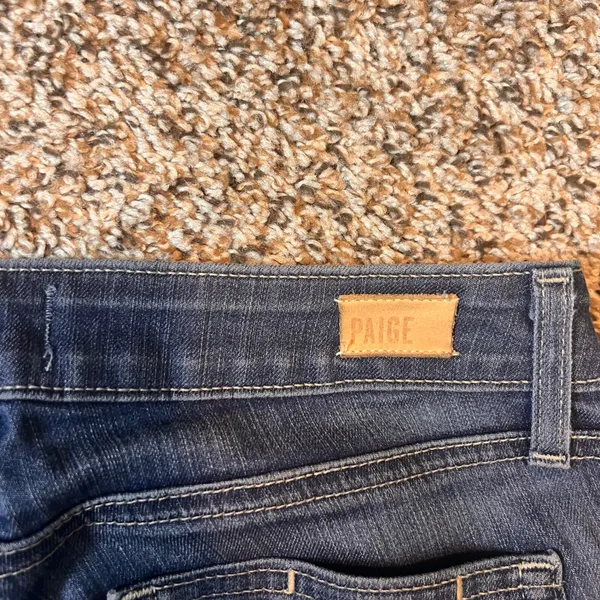 PAIGE Denim Women's Blue Skinny‎ Jeans Size 27 Dark Wash Casual - Image 8