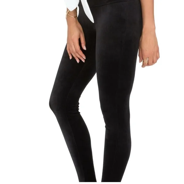 SPANX | Black Velvet Leggings 2070 size 3XL no flaws - Image 4