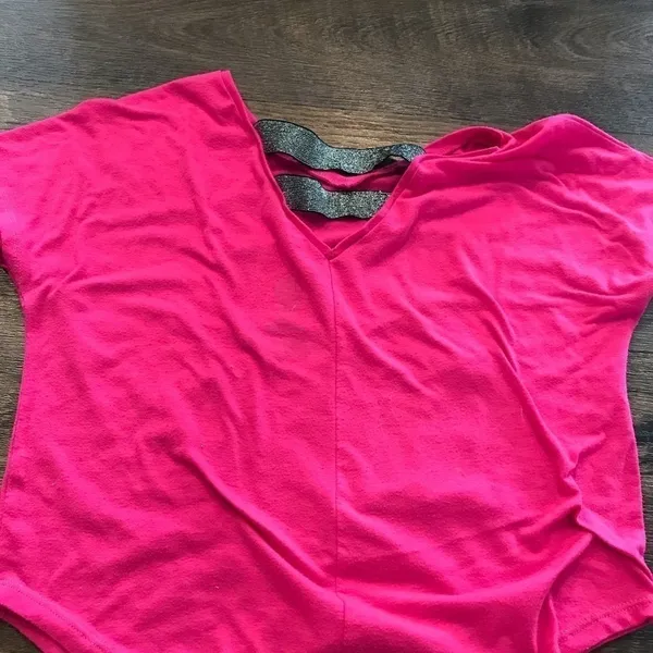 Total Girl Pink Crop Top Short Sleeve Size 7/8 - Image 9