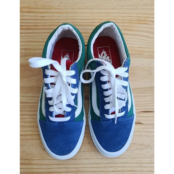 Vans Old Skool Yacht Club Colorblock Unisex Shoes Men's 5 Women's 6.5 Excellent - Image 9