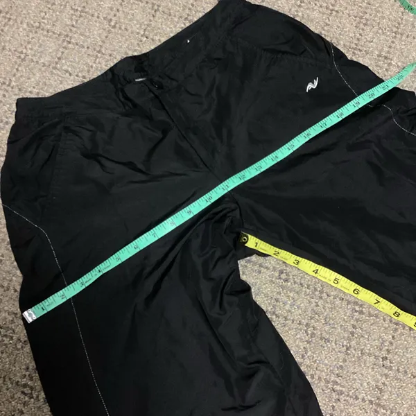 Athletic Works Black Lined Lightweight Snow Ski Sledding Running Pants Size:  Small 4/6 - Image 8