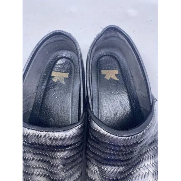 Dansko Black Silver Mulesslides Size Eu - Image 6