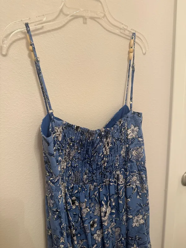 House of Harlow Blue Floral Maxi Dress - Image 5