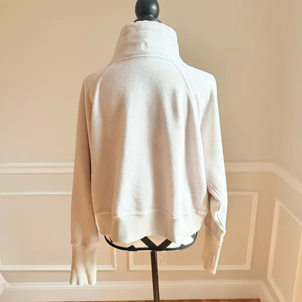 FREE PEOPLE MOVEMENT BY FP‎ Westlake Pullover Sweatshirt Cream White Small - Image 5