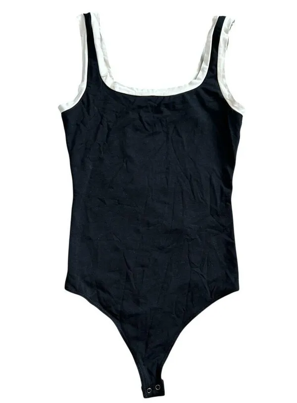 Abercrombie & Fitch Cotton-Modal Bodysuit - Image 5