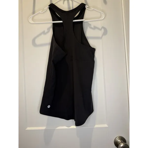 Lululemon Tank Top Women’s Small 6 Black Racerback Athletic Yoga Workout Gym - Image 3