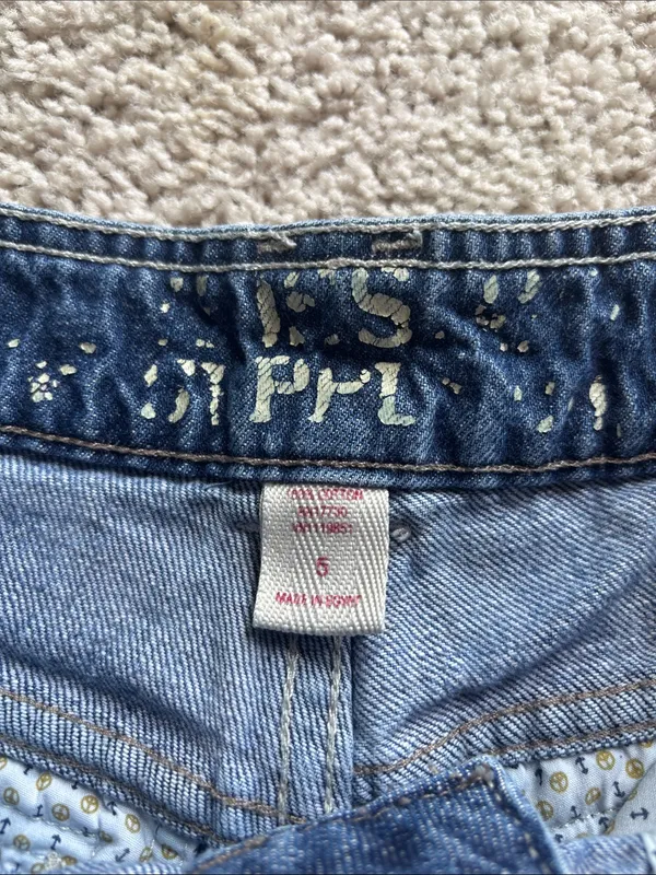 Mossimo Supply Co. Vintage Low Rise Denim Blue Size undefined - Image 3