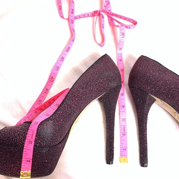 Brian‎ Atwood glitter bambola heels - Image 5
