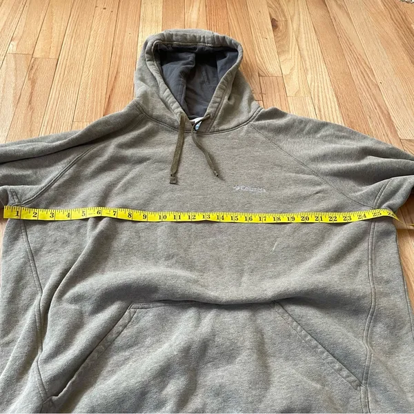 Columbia Hoodie Womens 1X Pullover Taupe Brown Fleece Granola Outdoor Hiking - Image 6