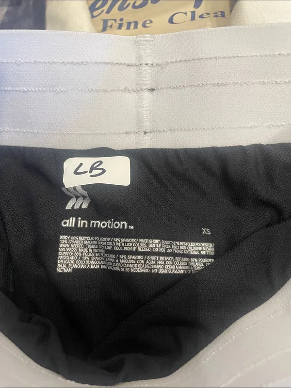 Women’s Black Athletic Shorts with Elastic Waist- all in motion size xs - Image 2
