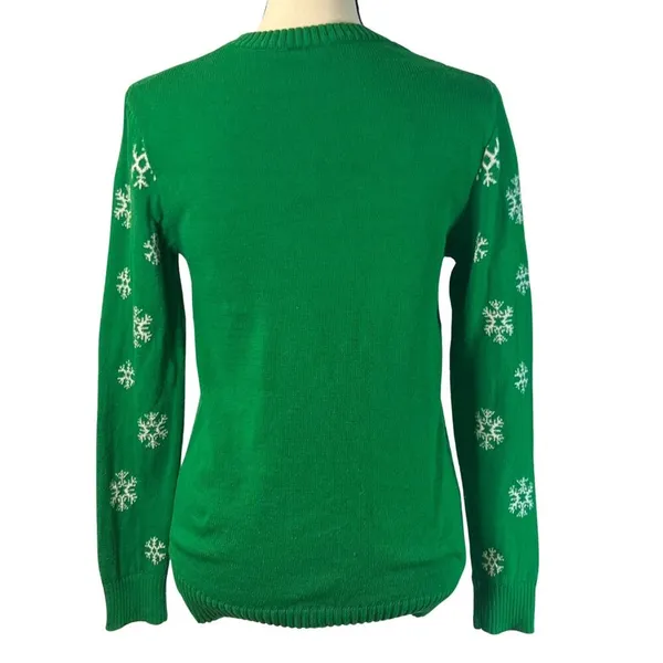 The Grinch Women’s Christmas Sweater Size L - Image 2