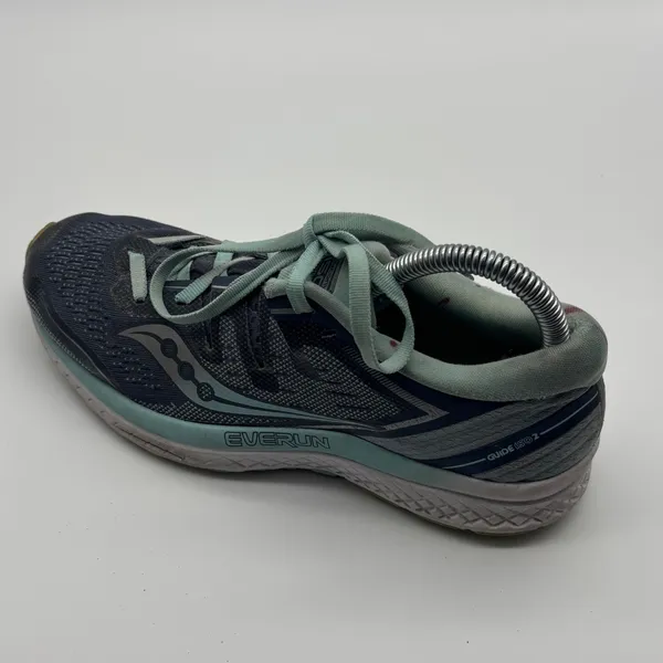 Saucony Guide ISO 2 Womens Running Shoes Blue Aqua Size 8 - Image 2